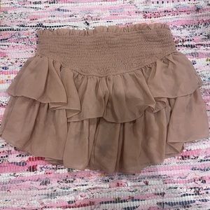 Impeccable Pig Blush Pink Glitter Skirt.